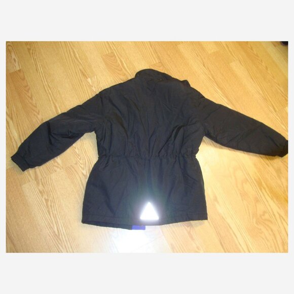 Lands End Coat Black Youth Kids Size L - Picture 3 of 4